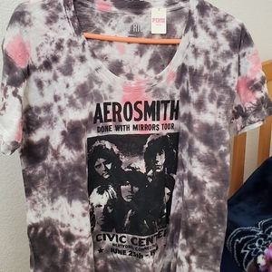 PINK Aerosmith Band Tee